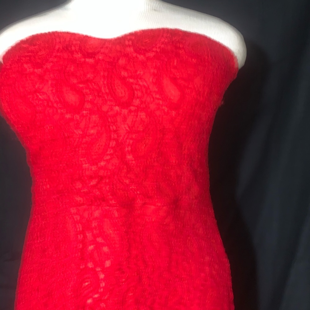 Hot Gal Red Lace Dress 3xl